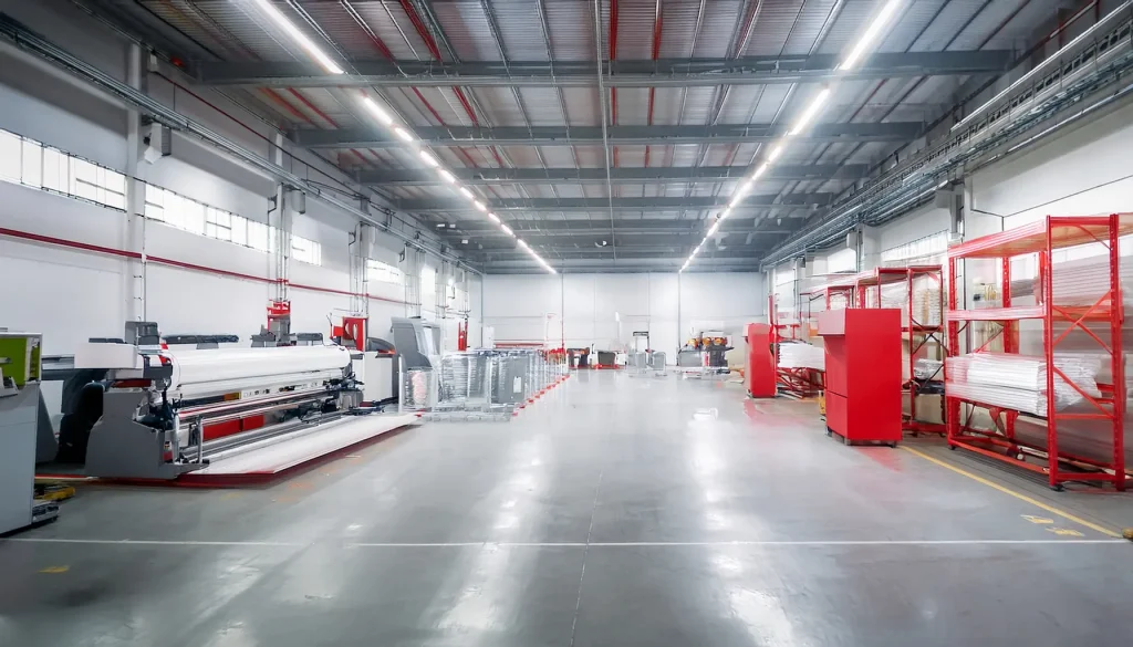 GDSPL production facility for signage and display printing